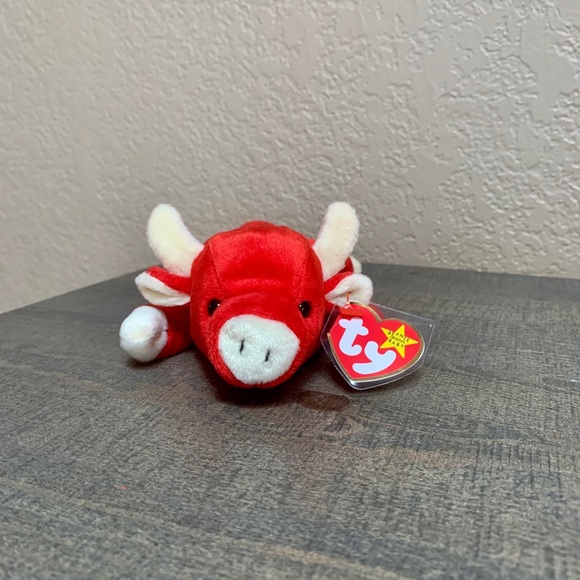 ty beanie baby snort 1995